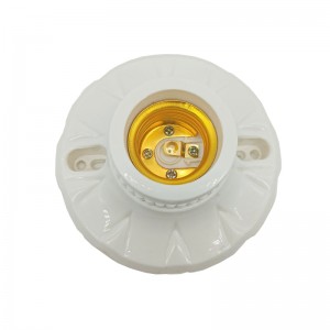 Small lamp head flat socket lamp holder