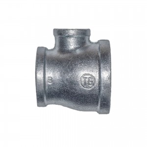 Galvanized side tee – KE109032