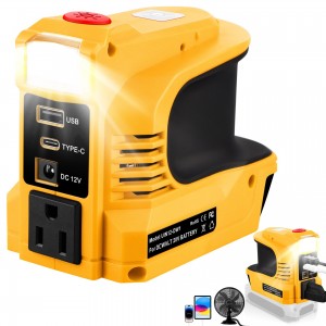 Lithium battery inverter 110V-yellow