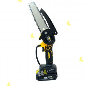 6-Inch Electric Chain Saw-Yellow